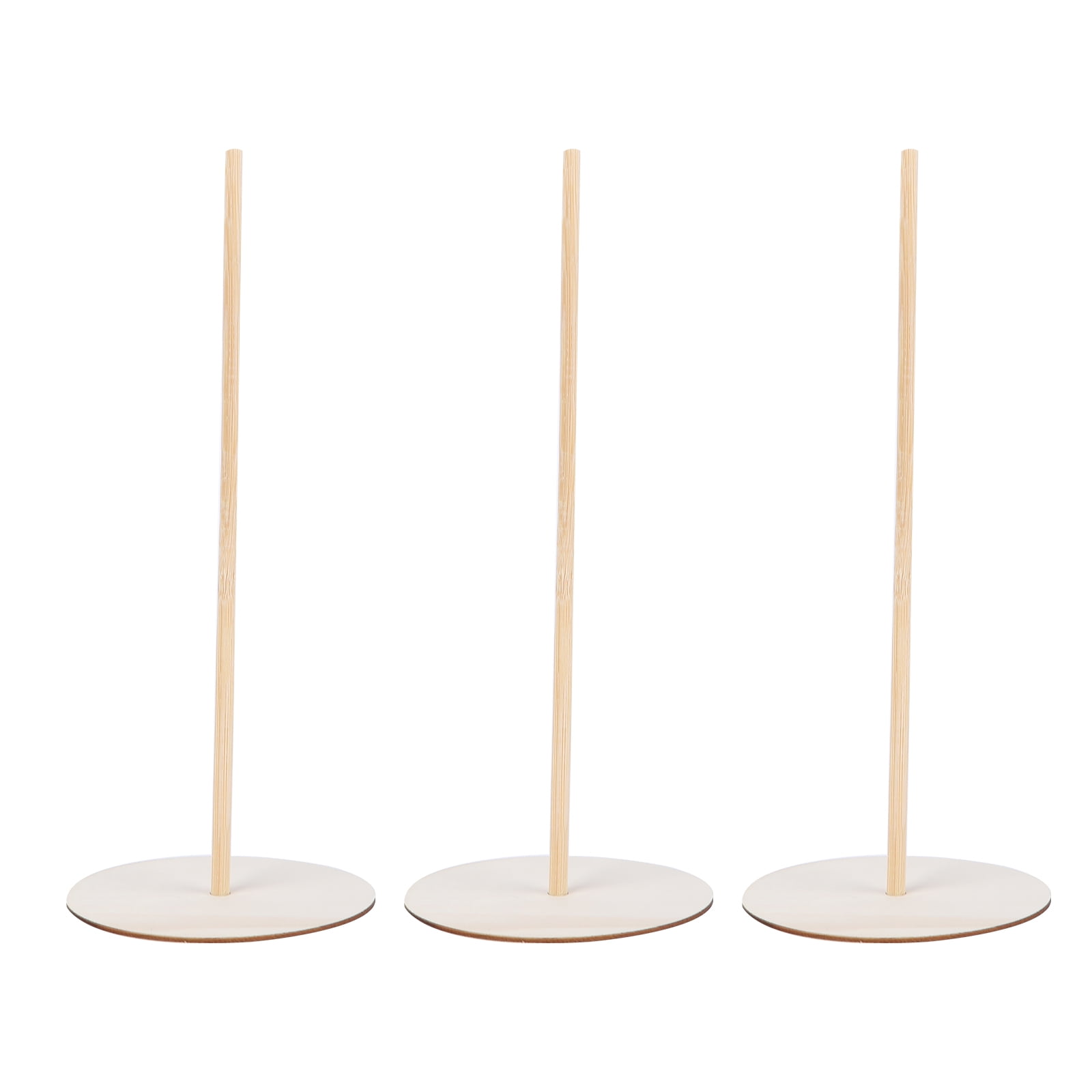 3pcs Wooden Donuts Stand Birthday Party Doughnut Rack Sweet Cart Stand ...