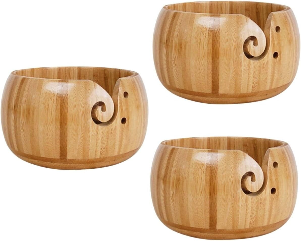 Coopay Flame Yarn Bowl For Crocheting/Knitting, Cute Yarn...