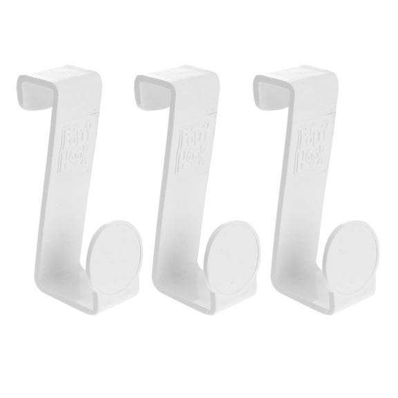 3pcs Z-shaped Hooks for Bathroom and Living Room
