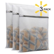 3pcs Zippered Mesh Laundry Bag, Breathable Washer Bags for Lingerie Delicates Wash for Home & Travel