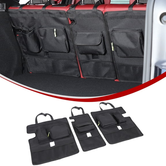 3pcs for 2022-2025 BMW X3 G01 G45 Rear Seatback Pocket  Rear Seat Storage Bag Car Storage Organizer interior accessories
