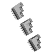 3pcs pair K11-80 Inside Jaw Chuck Self Centering Metal Lathe Chuck Jaws Metal Processing Tool