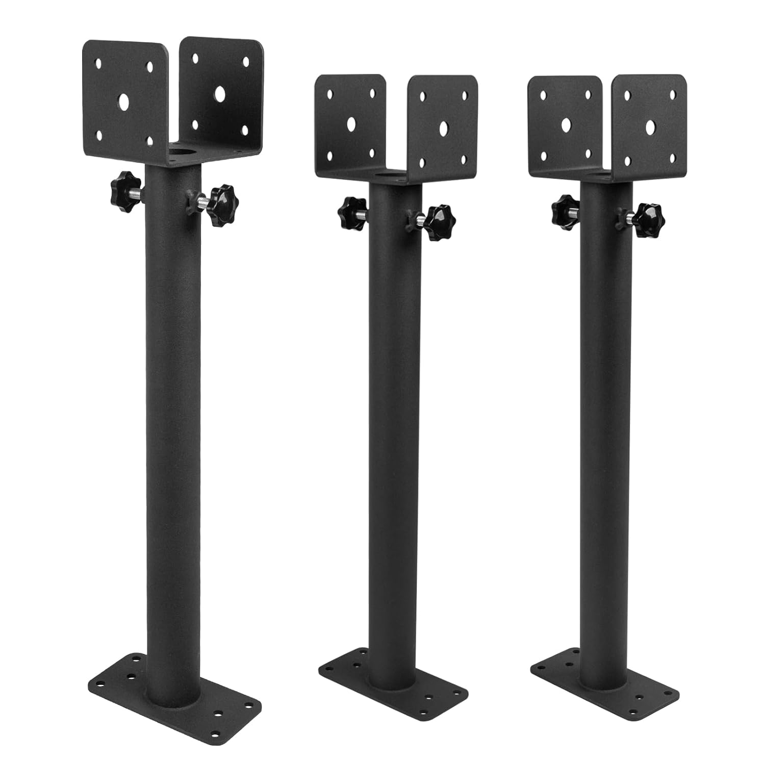 Bracket Support For Riser 3pcs roof riser brackets kit, roof mount brackets, pergola roof beam ...