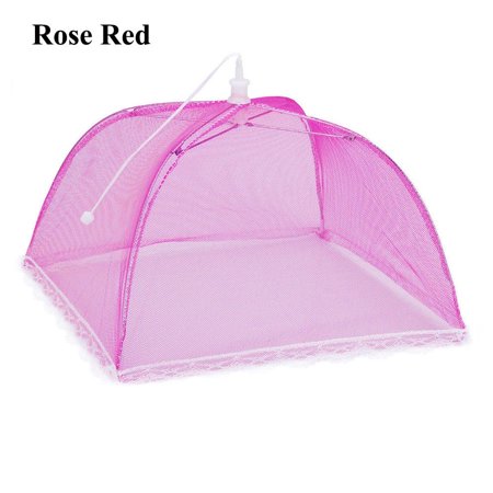 3pcs/set 6 Colors Kitchen Storage Prevent Flies Anti Flying Insects Vegetables Hood Food Shade Kitchen Protect Food Fruits Casing ROSE RED price history and forecast - muyan