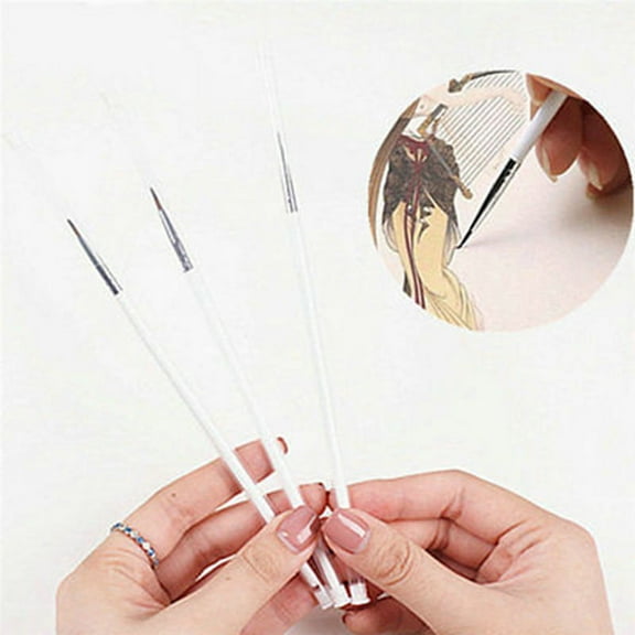 3pcs/set DIY Cake Decorating Pen Fondant Shaping Sugar Craft Cake Brush Tools