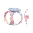 thumbnail image 1 of 3pcs/set, Dog Vest Harness and Leash Set with Cute Poop Bag Holder, No Pull Escape Proof Breathable Mesh Dog Harness,Fit Walking Small Dogs, Cats, 1 of 8