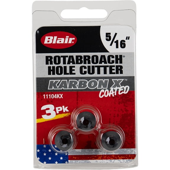 3pk 5/16" Cutters with KX Coating 11104KX