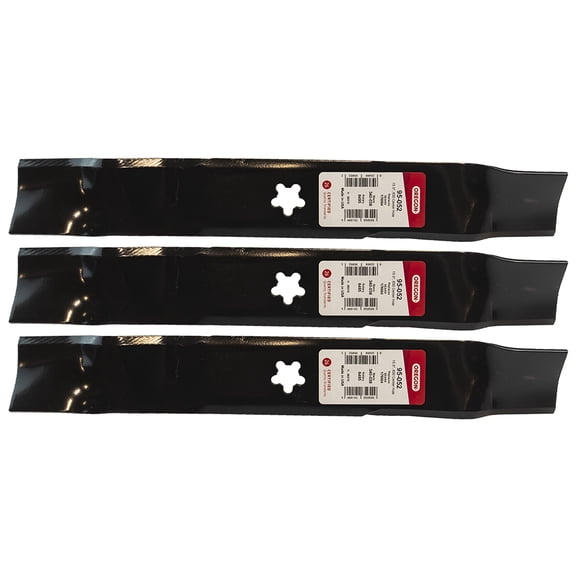 3pk Oregon 15-1/2" Mower Blade Husqvarna Craftsman 46" Cut Decks 532176084 532157033