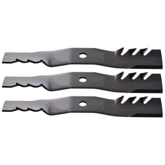 3pk Oregon 16-15/16" G3 Gator Mulching Blade John Deere 48" Deck M127500 M127673