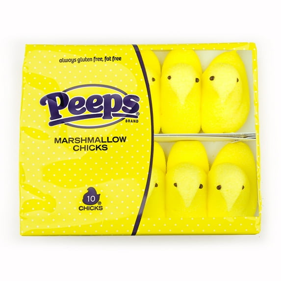3pk Peeps Easter Candy Yellow Chicks (3 Packs of 10 Marshmallow Chicks)