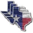 thumbnail image 1 of 3pk Texas Lone Star State Flag Vinyl Decal Sticker Truck Car Bumper Car Window, 1 of 4