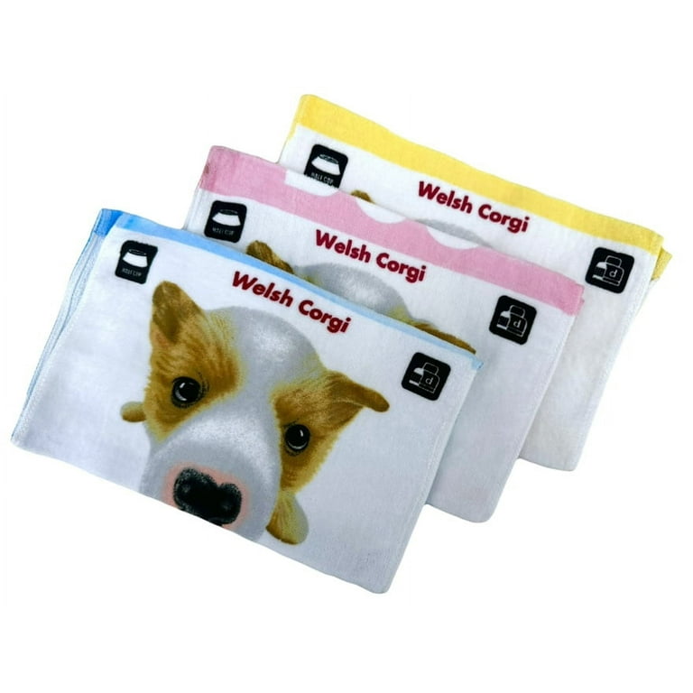 3pk The Dog Artist Collection Hand Towels - Walmart.com