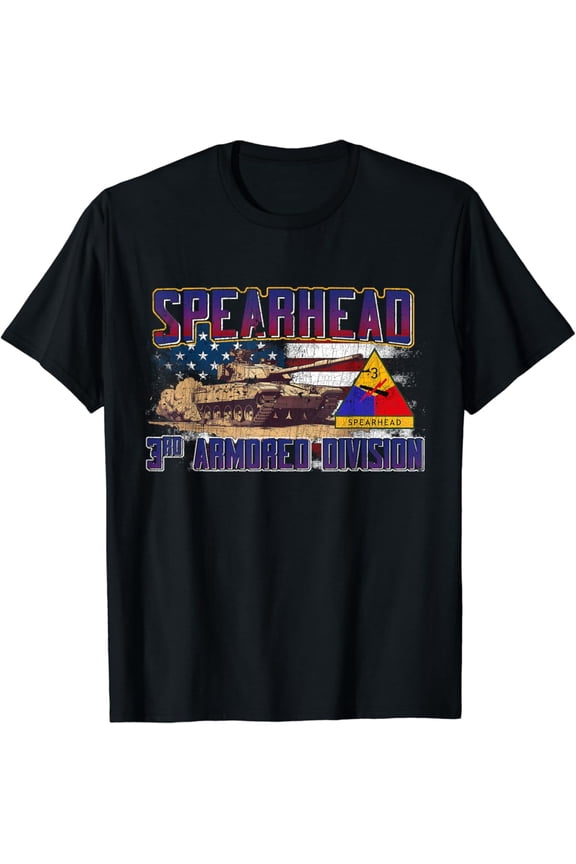 3rd Armored Division 3rd Ad Spearhead Vintage T-Shirt