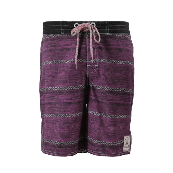 3rd & Army Men’s Premium Surf Board Shorts Summer Swimwear Beach Swim Trunks (Burgundy - 3M31WZ015, 38)
