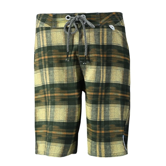 3rd & Army Men’s Premium Surf Board Shorts Summer Swimwear Beach Swim Trunks (Orange - 3M31WZ018, 36)