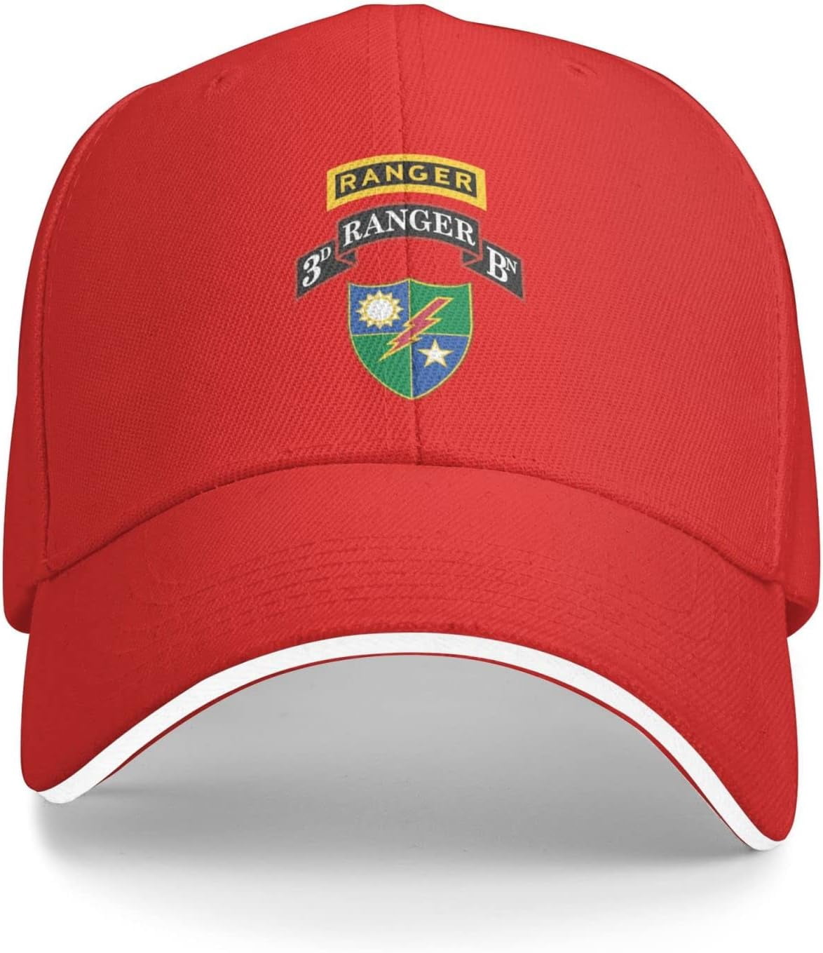 3rd Battalion, 75th Ranger Regiment with Ranger Tab Adjustable Baseball ...