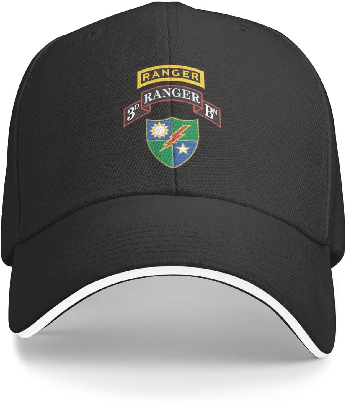 3rd Battalion, 75th Ranger Regiment with Ranger Tab Adjustable Baseball ...