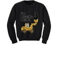 thumbnail image 1 of 3rd Birthday - Bulldozer Construction Party Toddler Toddler/Kids Sweatshirts 4T Black, 1 of 4