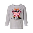 thumbnail image 1 of 3rd Birthday Cute Owl Toddler Long Sleeve Shirt I'm Three Boys Shirt Girls T-Shirt Owl Three Kids T-Shirt, 1 of 4