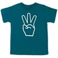 thumbnail image 1 of 3rd Birthday Hand with Three Fingers T-Shirts for Girls and Boys Third Birthday Outfit Oceanside Shirt 4T, 1 of 2