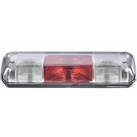 3rd Brake Light, Compatible with 2004-2008 Ford F150 High Mount Center Rear Roof Third Cargo Light Parking Light Halogen Clear/Red Lens Tercera luz de freno