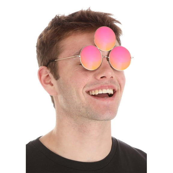 3rd Eye Hot Pink Glasses