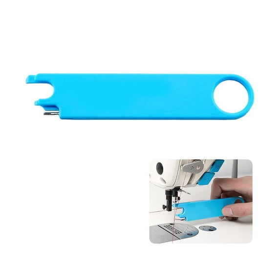 3rd-Gen Multi-Functional Needle Threader - Magnifying Glass & Ruler Sewing Tool with Magnetic Back