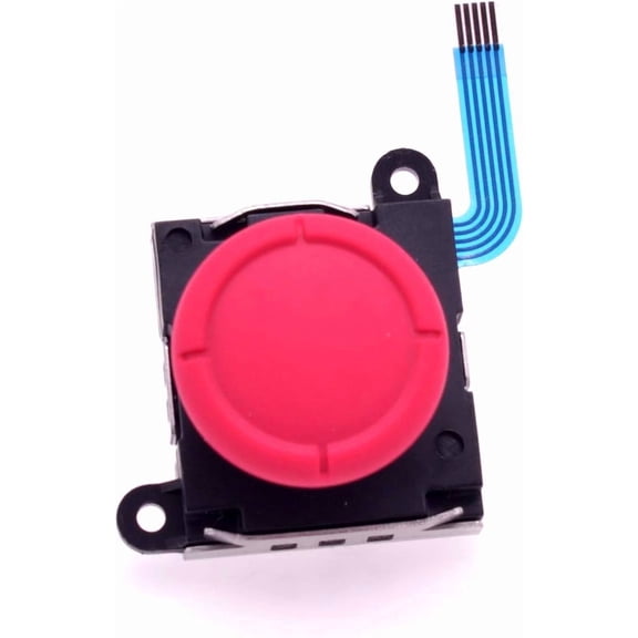 3rd Gen Replacement Analog Joystick Compatible with Nintendo Switch Joy-Con & Switch Lite, Left/Right Thumbstick Module (Red)