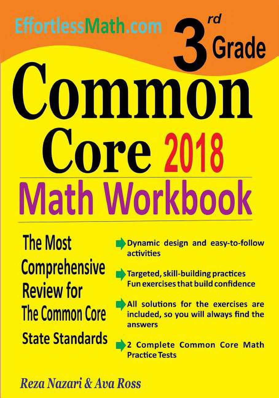 3rd Grade Common Core Math Workbook: The Most Comprehensive Review for ...