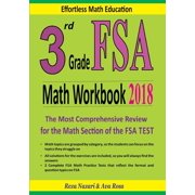 3rd Grade FSA Math Workbook 2018 The Most Comprehensive Review for the Math Section of the FSA TEST, Paperback