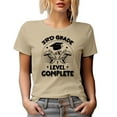 thumbnail image 1 of 3rd Grade Level Complete, School Student Graduation, Tan T-Shirt, Large, 1 of 5