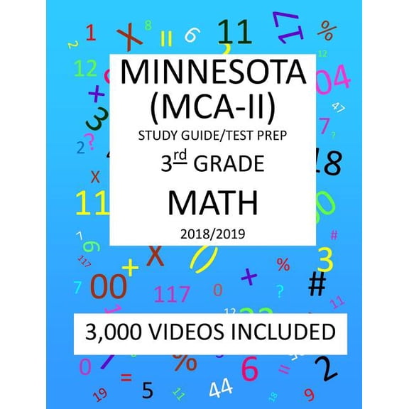 3rd Grade MINNESOTA MCA-II, 2019 MATH, Test Prep: 3rd Grade MINNESOTA COMPREHENSIVE ASSESSMENT TEST 2019 MATH Test Prep/Study Guide (Paperback)