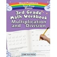 thumbnail image 1 of 3rd Grade Math Workbook Multiplication and Division: Grade 3, Grade 4, Test Prep, Word Problems, (Paperback), 1 of 2