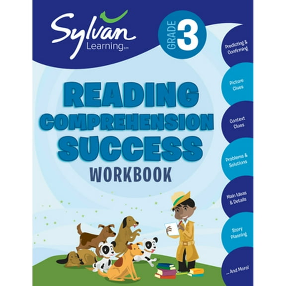 Pre-Owned 3rd Grade Reading Comprehension Success Workbook: Predicting and Confirming, Picture Clues, Context Clues, Problems and Solutions, Main Ideas and Deta (Paperback) 0375430008 9780375430008