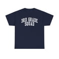 thumbnail image 1 of 3rd Grade Squad Teacher Third Team Back School Shirt Gifts Tshirt Crew Neck, 1 of 2