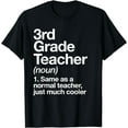 thumbnail image 1 of 3rd Grade Teacher Definition Funny Back To School First Day T-Shirt, 1 of 3