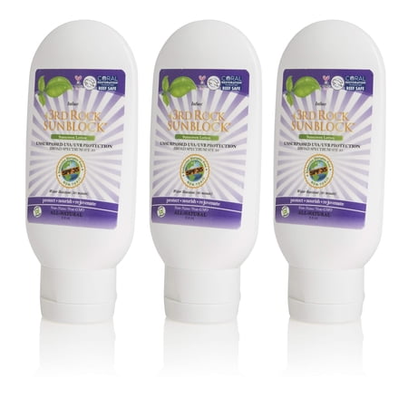 3rd Rock SunBlock for Infants and Children 3-Pack