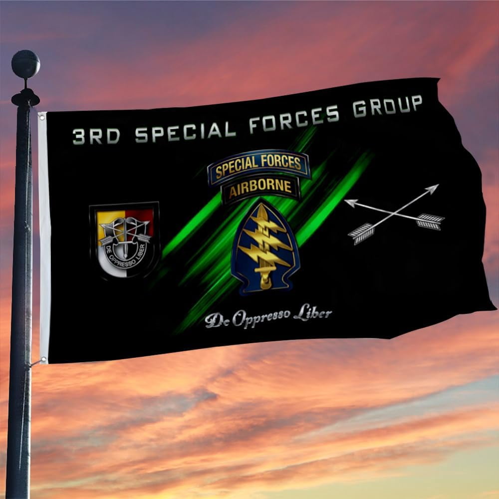 3rd Special Forces Group Flag US Military Flag Banner 3x5Feet Outdoor ...