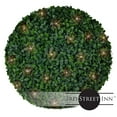 thumbnail image 1 of 3rd Street Inn 15" Large Boxwood Lighted Topiary Ball - 1 Pack, 1 of 5