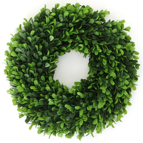 3rd Street Inn 16" Soft Touch Holly Indoor/Outdoor Wreath (M, 2 Pack)