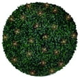 thumbnail image 1 of 3rd Street Inn 19" Artificial XL Boxwood Lighted Topiary Ball - 1 Pack, 1 of 5