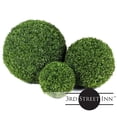 thumbnail image 1 of 3rd Street Inn 7", 11", 15" Artificial Cypress Topiary Balls - Assortment, 1 of 4
