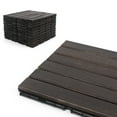 thumbnail image 1 of 3rd Street Inn Acacia Wood Deck Tiles, 20 Pack, 1 of 6