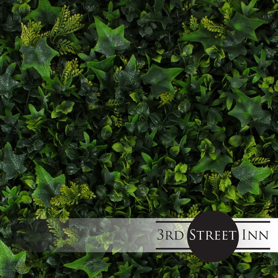 3rd Street Inn Artificial Plant Greenery Panel - English Garden - 2 Pack