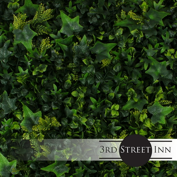 3rd Street Inn Artificial Plant Greenery Panel - English Garden - 2 Pack