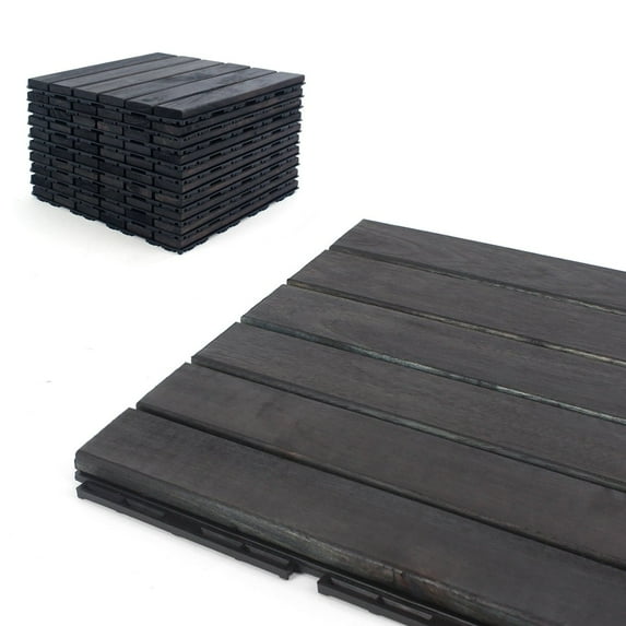 3rd Street Inn Decking Tiles 10 Pack - Blue Bayou Straight