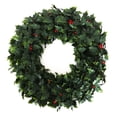 thumbnail image 1 of 3rd Street Inn Extra Large English Holly Wreath - 1 Pack, 1 of 4