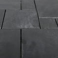 thumbnail image 1 of 3rd Street Inn Interlocking Slate Stone Tiles (Black Stone, 6 Pack), 1 of 4