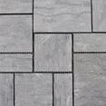 thumbnail image 1 of 3rd Street Inn Interlocking Slate Stone Tiles (Grey Stone, 18 Pack), 1 of 4