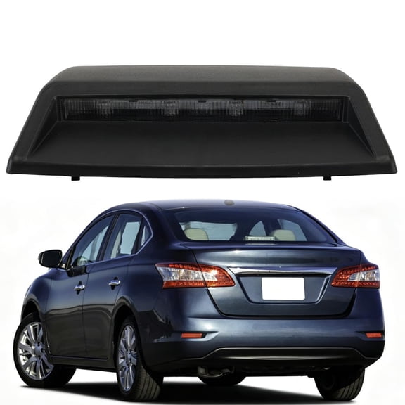 3rd Third Brake Light For Nissan Sentra 2012-2018 Rear High Mount Stop Lamp Black ABS Center 26590-3RA0B 26590-3SG0B
